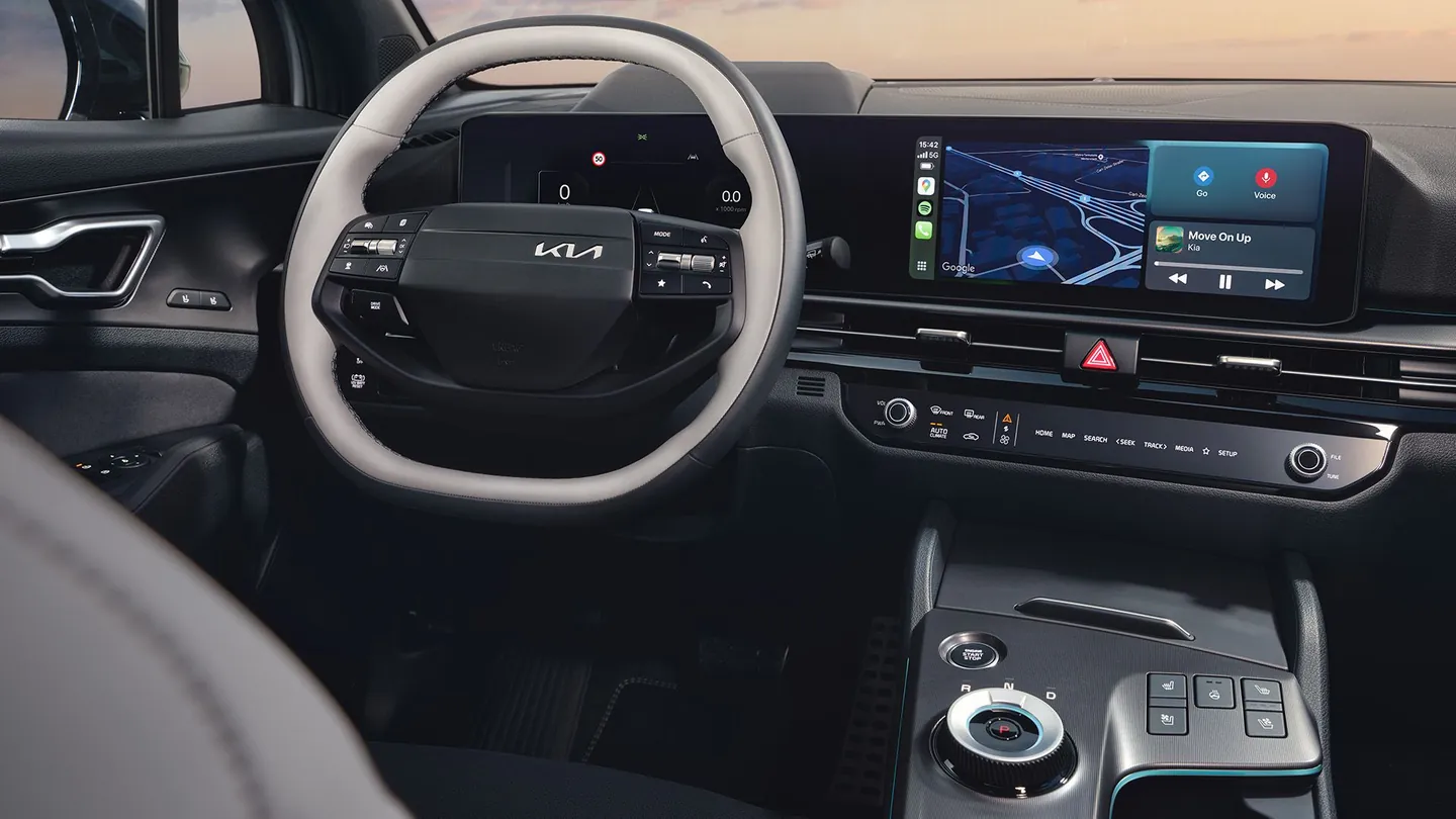 Volant a displeje Kia Sportage