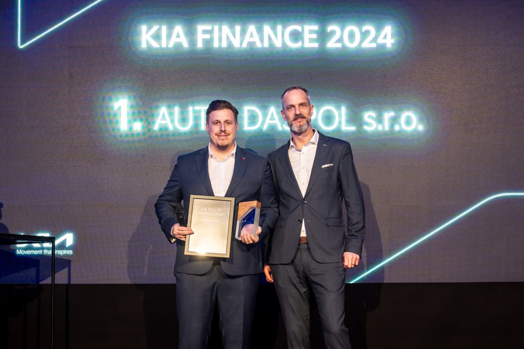 Ocenění Kia Finance 2024 za prodej finančních produktů
